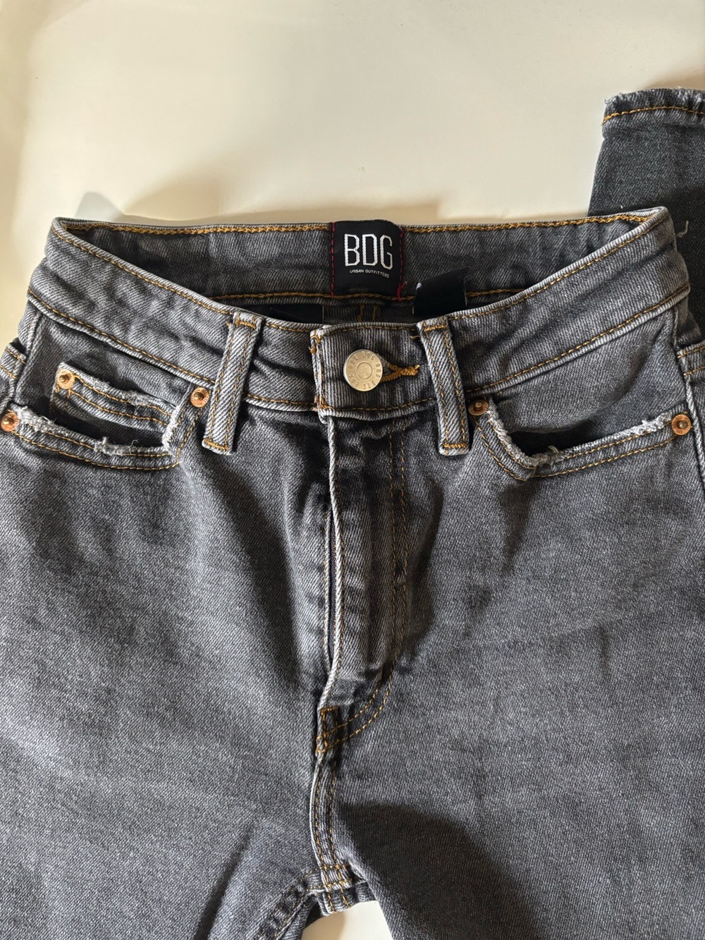 BDG Girlfriend High-Rise Denim Jeans